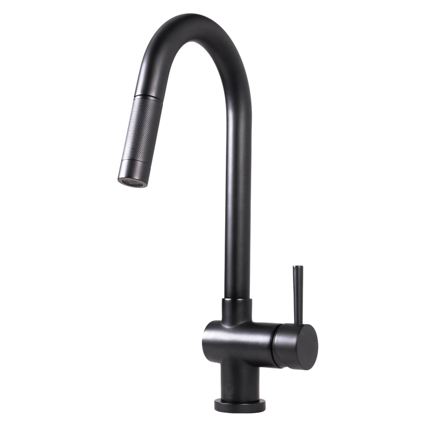 Gramercy Single Handle PullDown Kitchen Faucet, Matte Black & Reviews AllModern